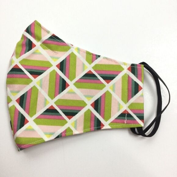 2/$15 - Rainbow Mask, Stripe Diamond Face Mask, Filti Filter - Picture 2 of 15